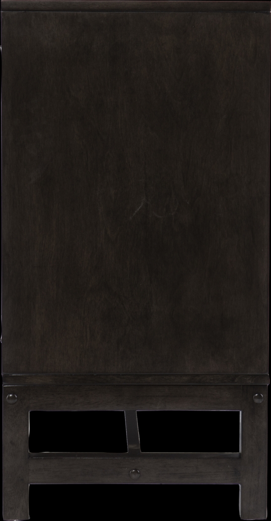 Lysander II Brown 54 in. Console With Electric Log Fireplace - Thumbnail - Image 2