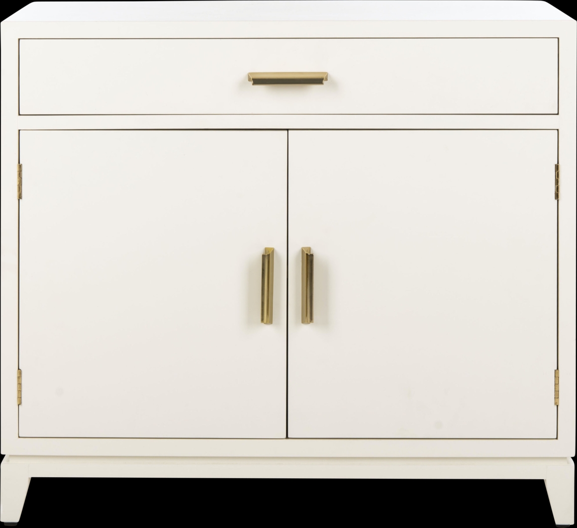 Lyttleton White Accent Cabinet - Thumbnail - Image 1