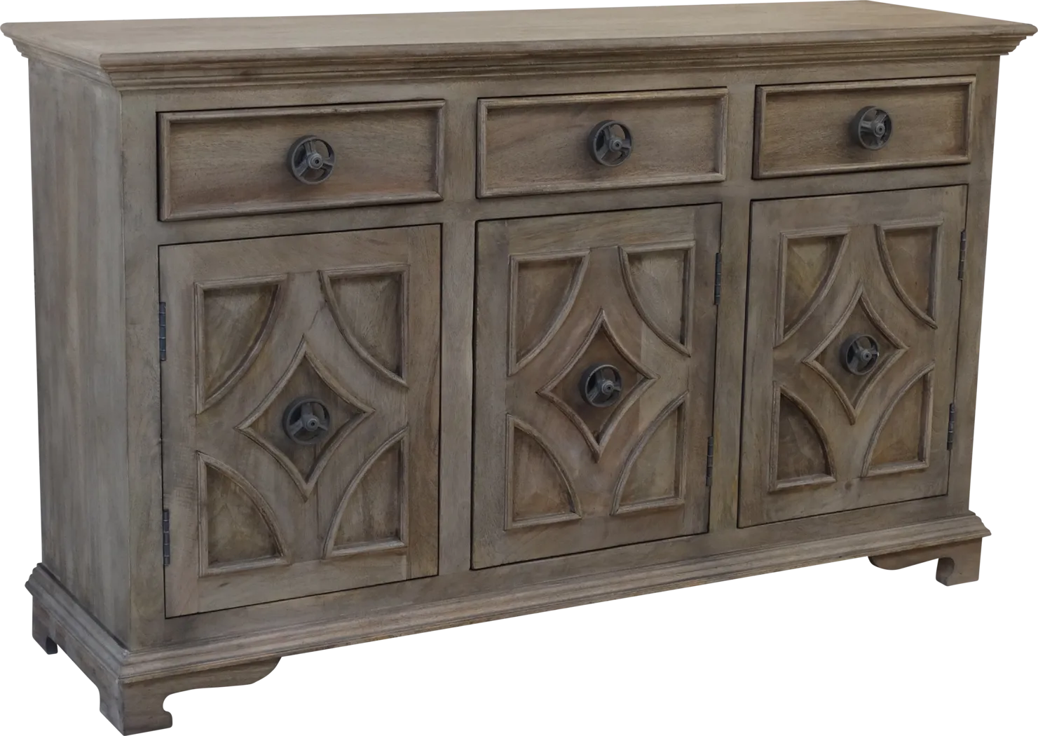 Mabel Block Brown Sideboard - Thumbnail - Image 1