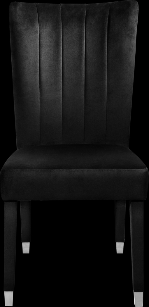 Mabrey Black Side Chair, Set of 2 - Thumbnail - Image 2