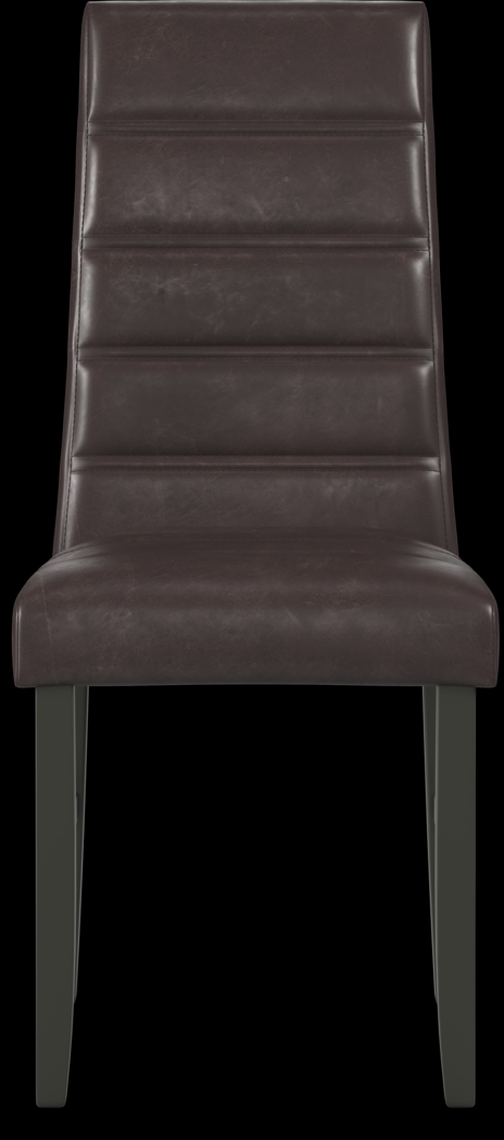 Mabry Espresso 5 Pc Dining Set with Brown Chairs - Thumbnail - Image 4