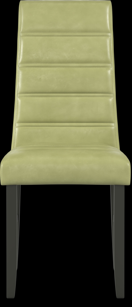 Mabry Espresso 5 Pc Dining Set with Green Chairs - Thumbnail - Image 4