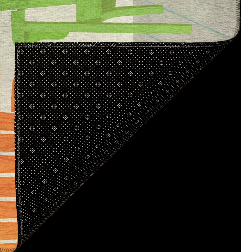 Macapa Multi 5' x 8' Rug - Thumbnail - Image 4