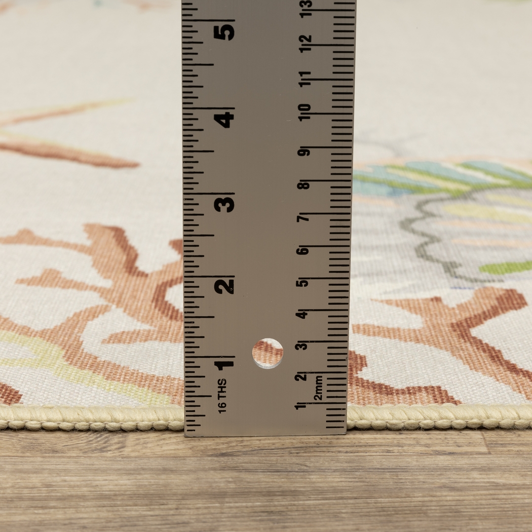 Macaware Beige 5' x 7' Rug - Thumbnail - Image 8