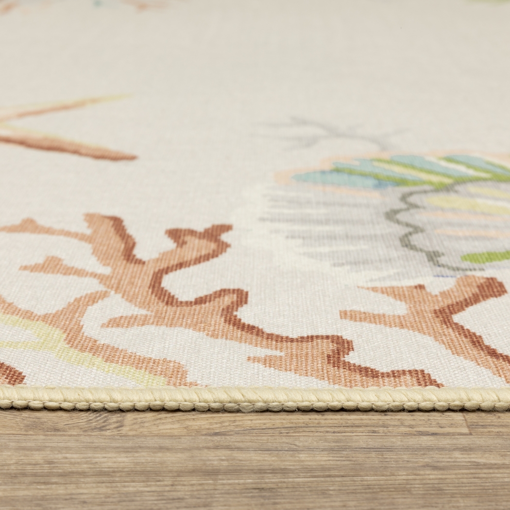 Macaware Beige 7'6 x 10' Rug - Thumbnail - Image 5