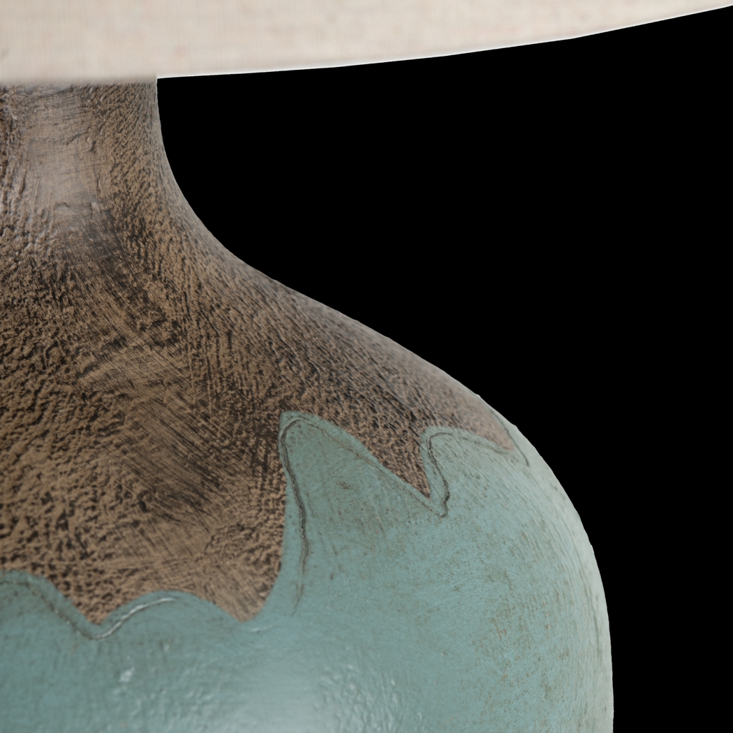 Macduff Avenue Turquoise Lamp - Thumbnail - Image 2