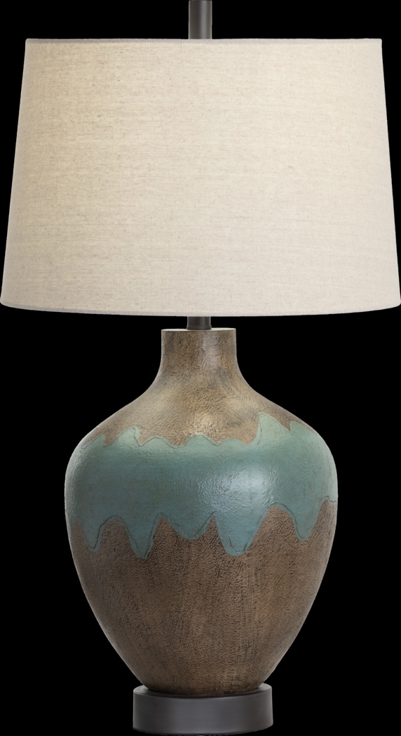 Macduff Avenue Turquoise Lamp - Thumbnail - Image 3