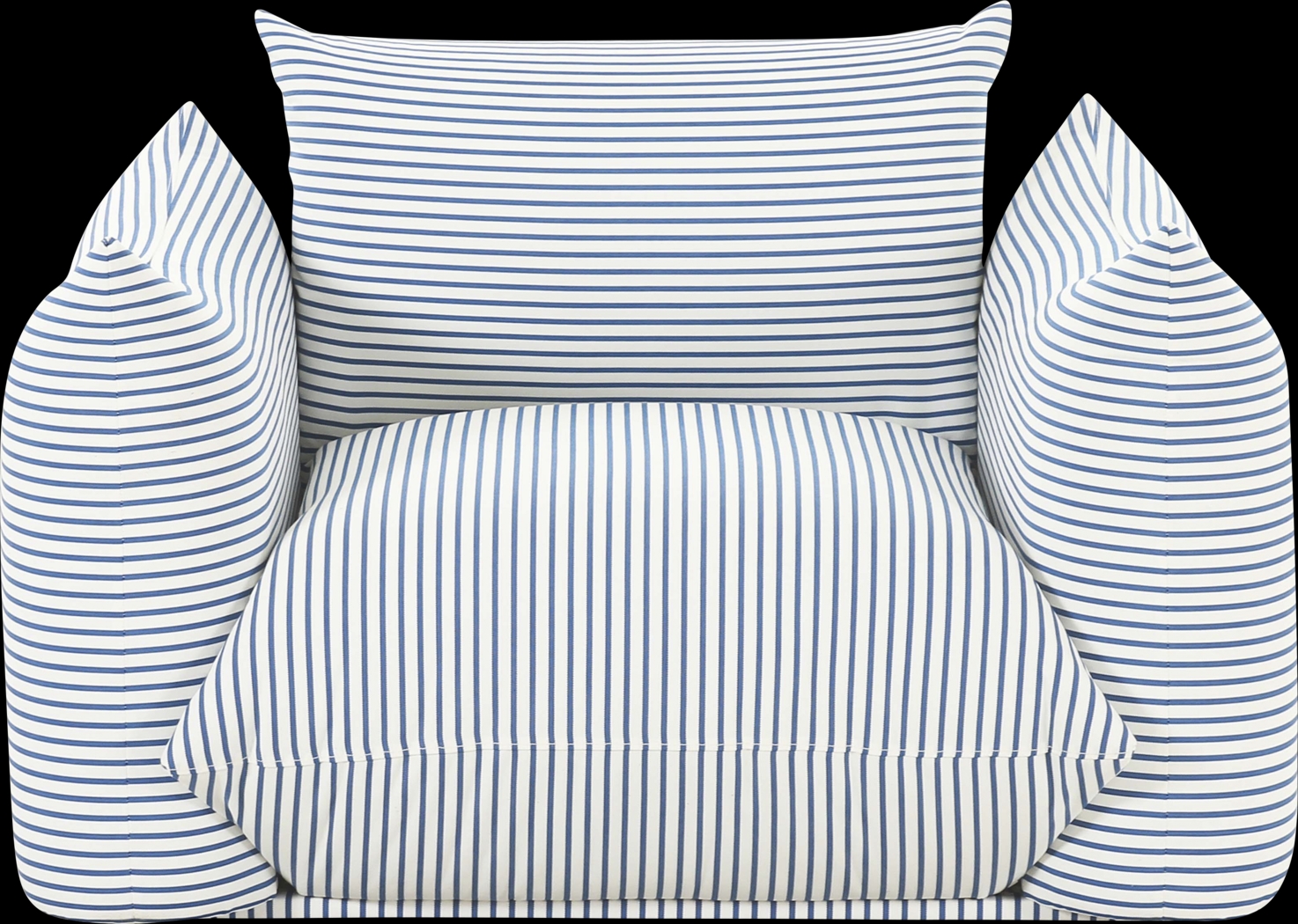 Macgeary Blue Accent Chair - Thumbnail - Image 3