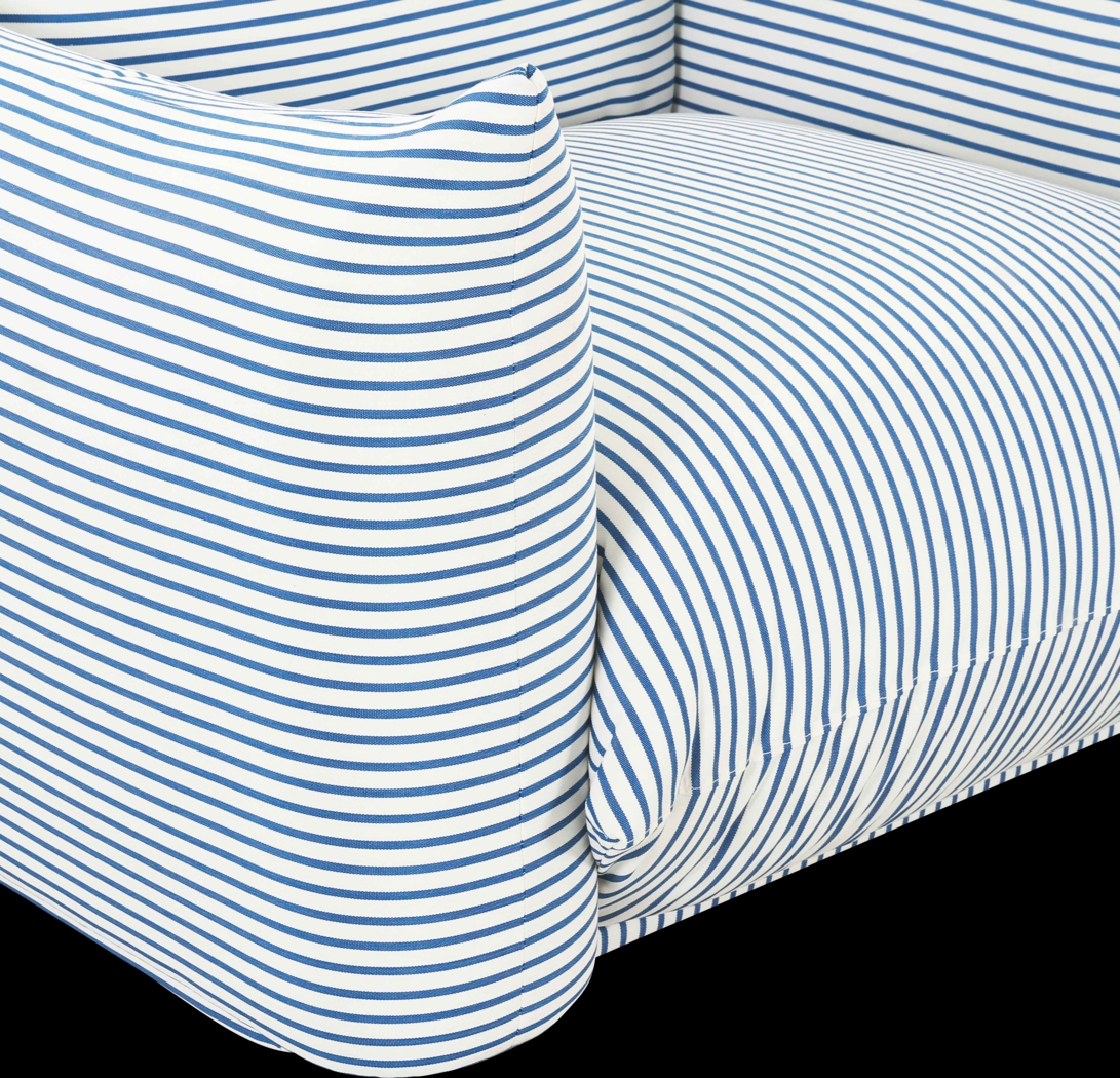 Macgeary Blue Accent Chair - Thumbnail - Image 5