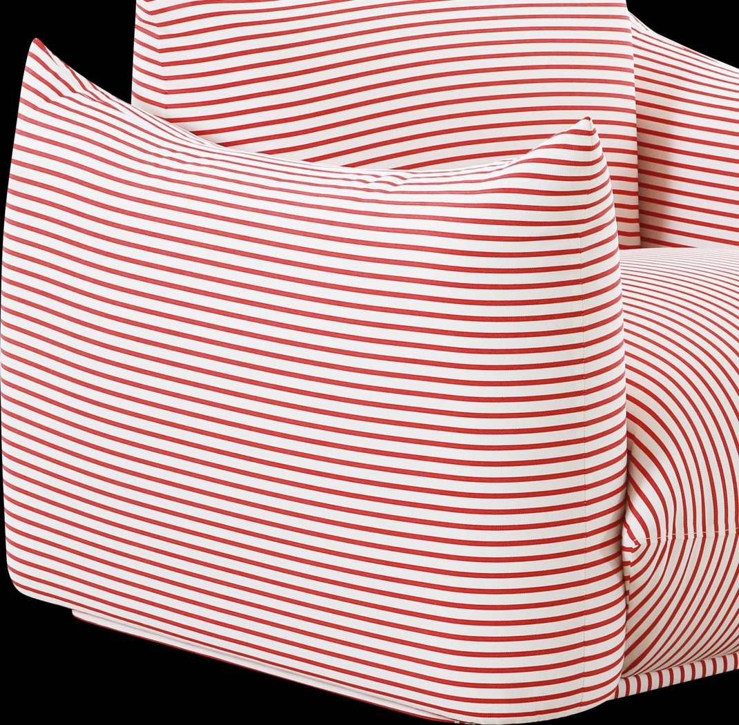 Macgeary Red Accent Chair - Thumbnail - Image 5