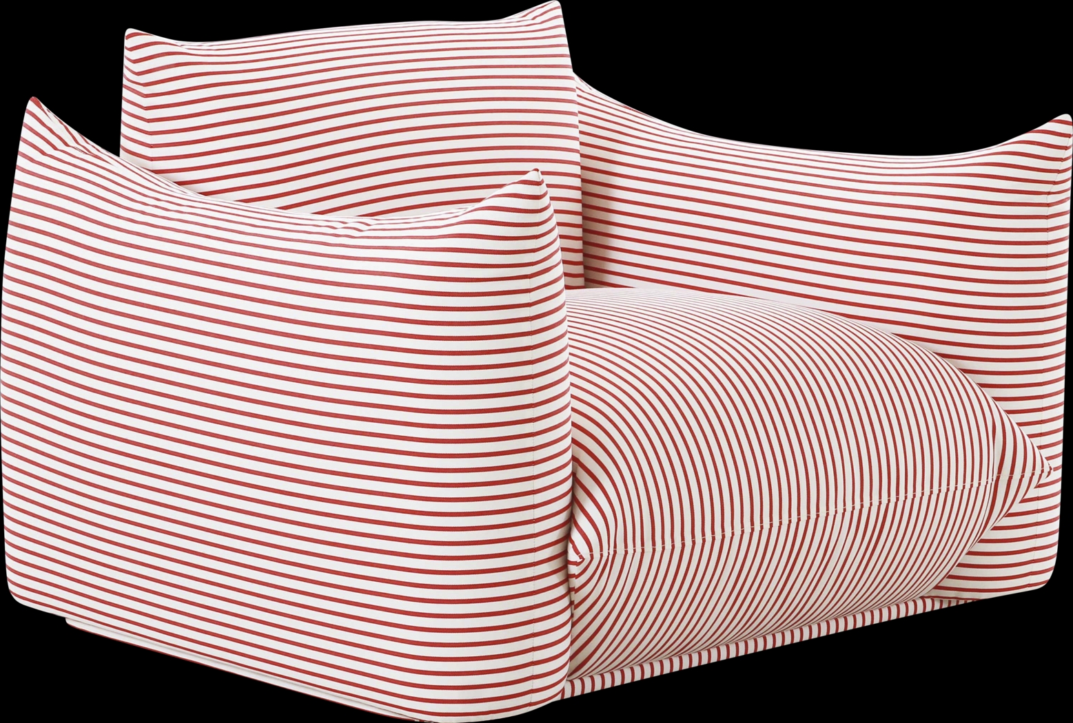 Macgeary Red Accent Chair - Thumbnail - Image 1