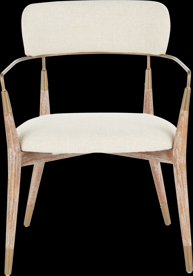 Mackling Cream Arm Chair, Set of 2 - Thumbnail - Image 6