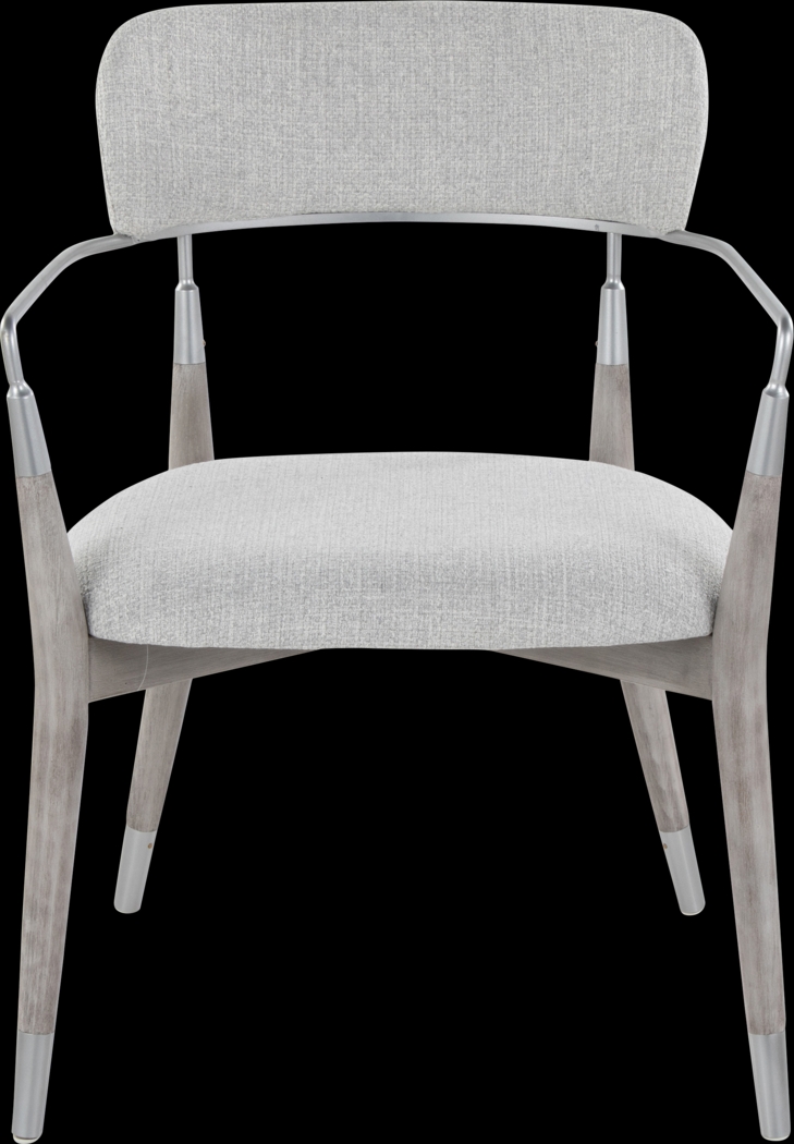 Mackling Gray Arm Chair, Set of 2 - Thumbnail - Image 7