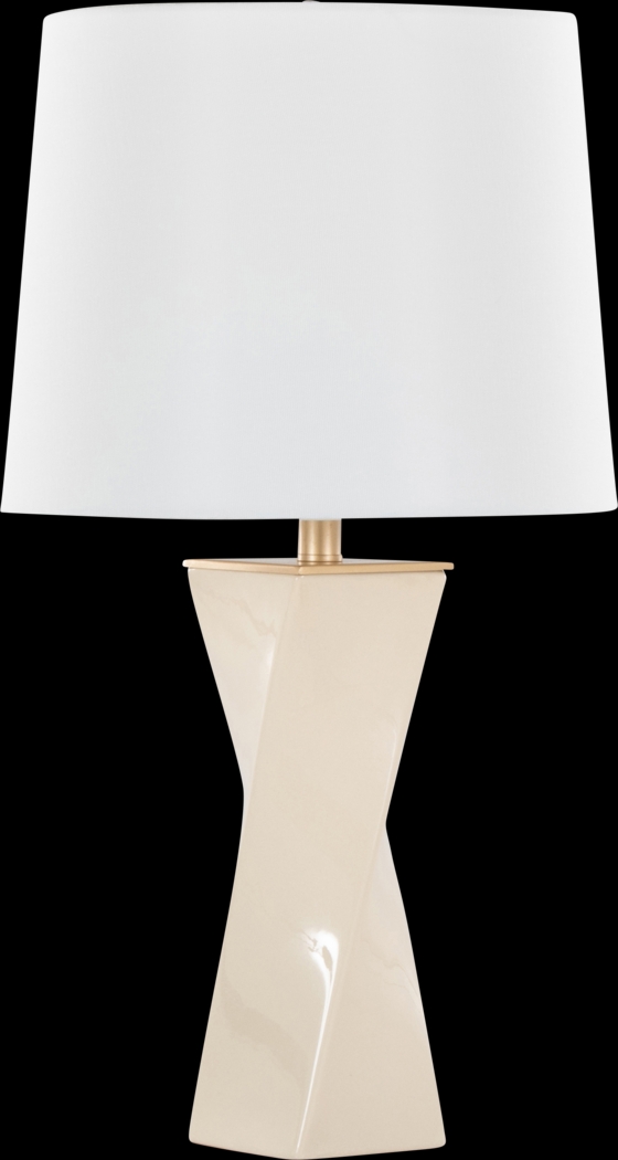 Macon Trail Cream Lamp - Thumbnail - Image 1