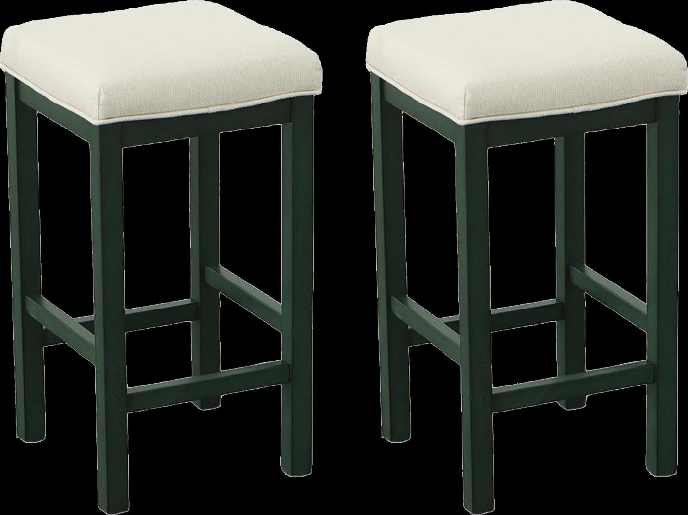Macsvega Green Counter Stool, Set of 2 - Thumbnail - Image 1