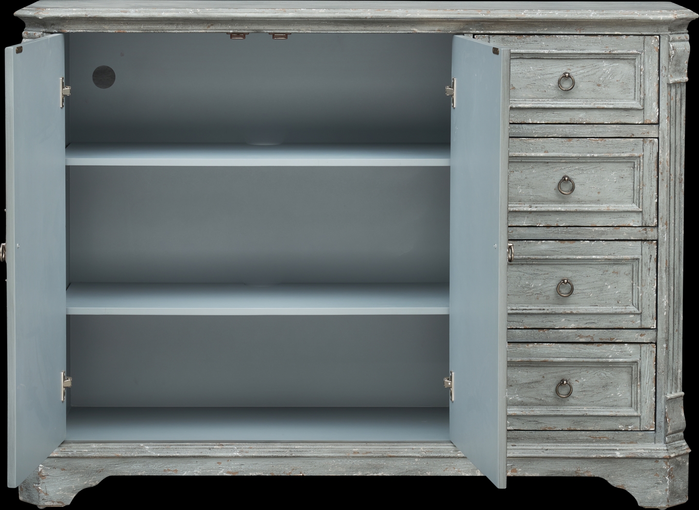 Maddenhurst Blue Accent Cabinet - Thumbnail - Image 4