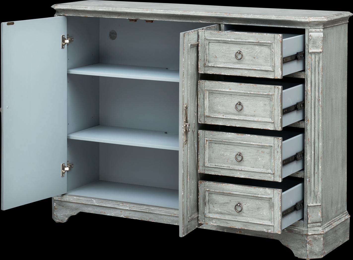 Maddenhurst Blue Accent Cabinet - Thumbnail - Image 5