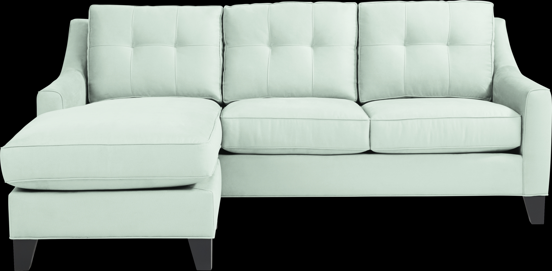 Maddy Place Aqua Sofa Chaise - Thumbnail - Image 1