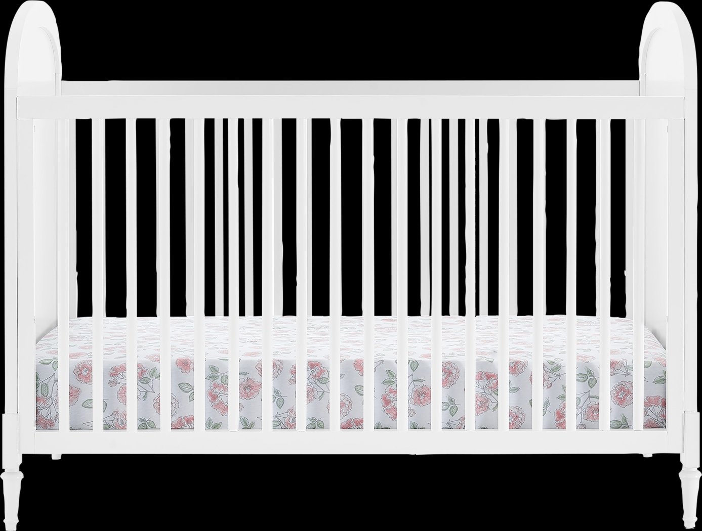 Kids Madeline White Convertible Crib - Thumbnail - Image 4