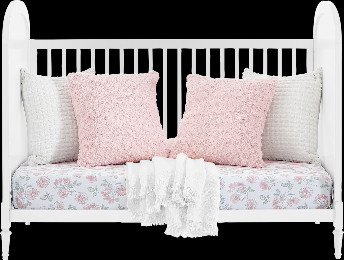 Kids Madeline White Convertible Crib - Thumbnail - Image 12