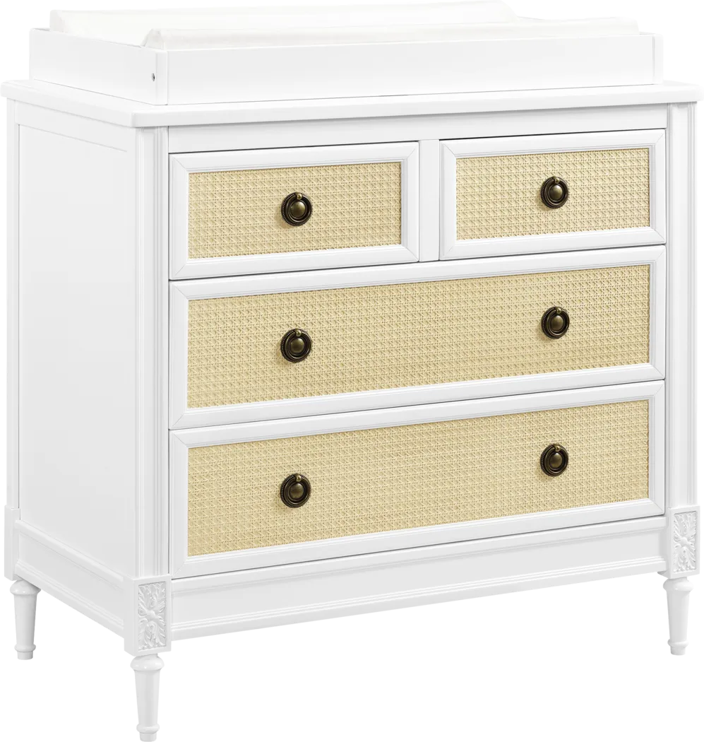 Kids Madeline White/Natural Dresser - Thumbnail - Image 1