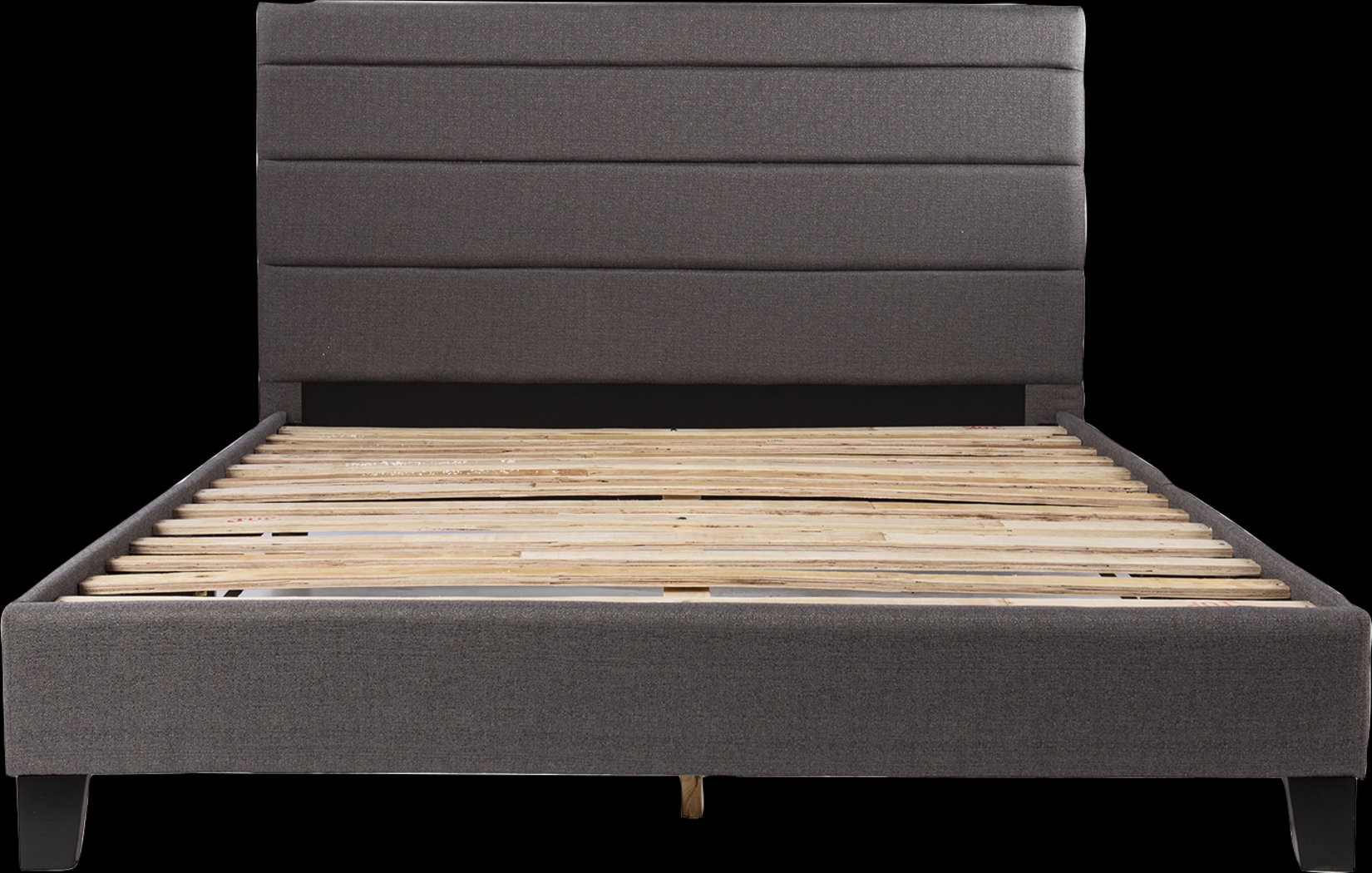 Madelle Gray Queen Bed - Thumbnail - Image 2