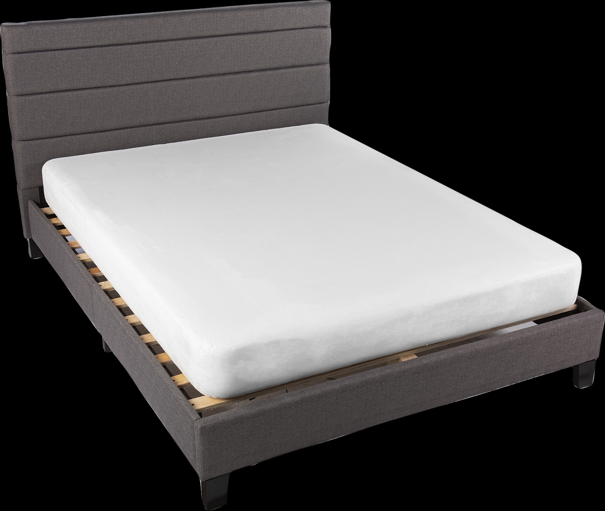 Madelle Gray Queen Bed - Thumbnail - Image 3