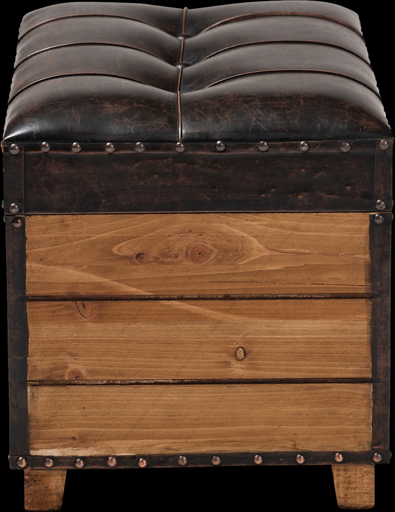Madewood Brown Ottoman, Set of 2 - Thumbnail - Image 6