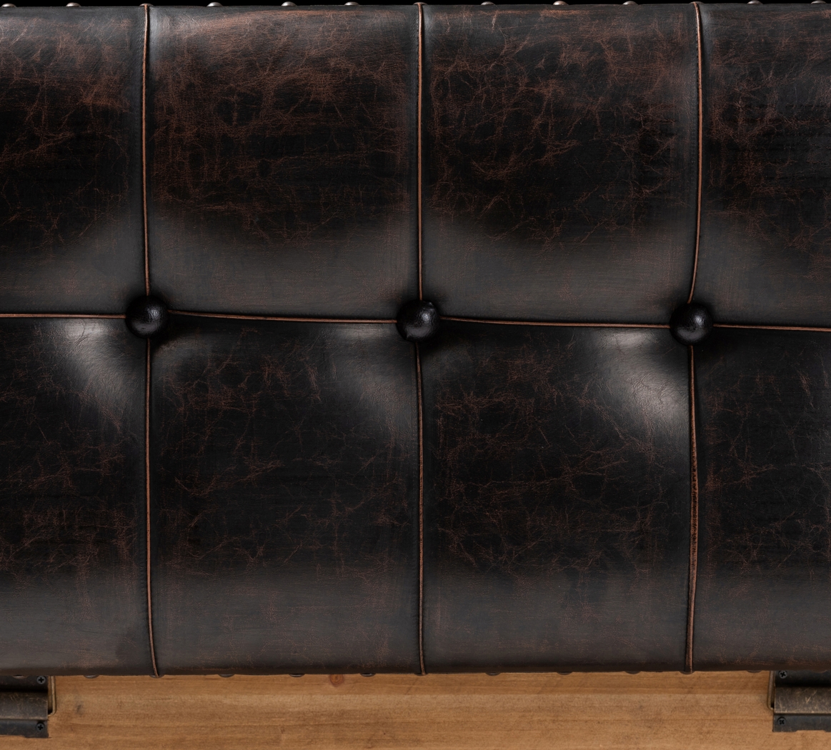 Madewood Brown Ottoman, Set of 2 - Thumbnail - Image 8