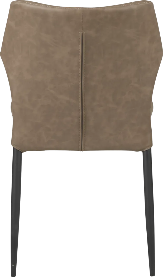 Madoc Brown Side Chair - Thumbnail - Image 2