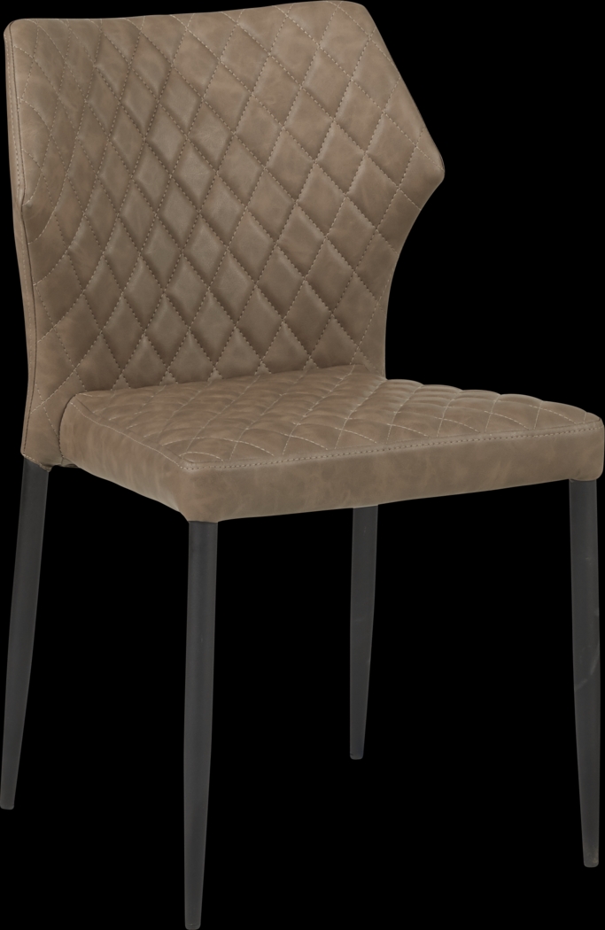 Alessi Brown 5 Pc Dining Room with Brown Chairs - Thumbnail - Image 4