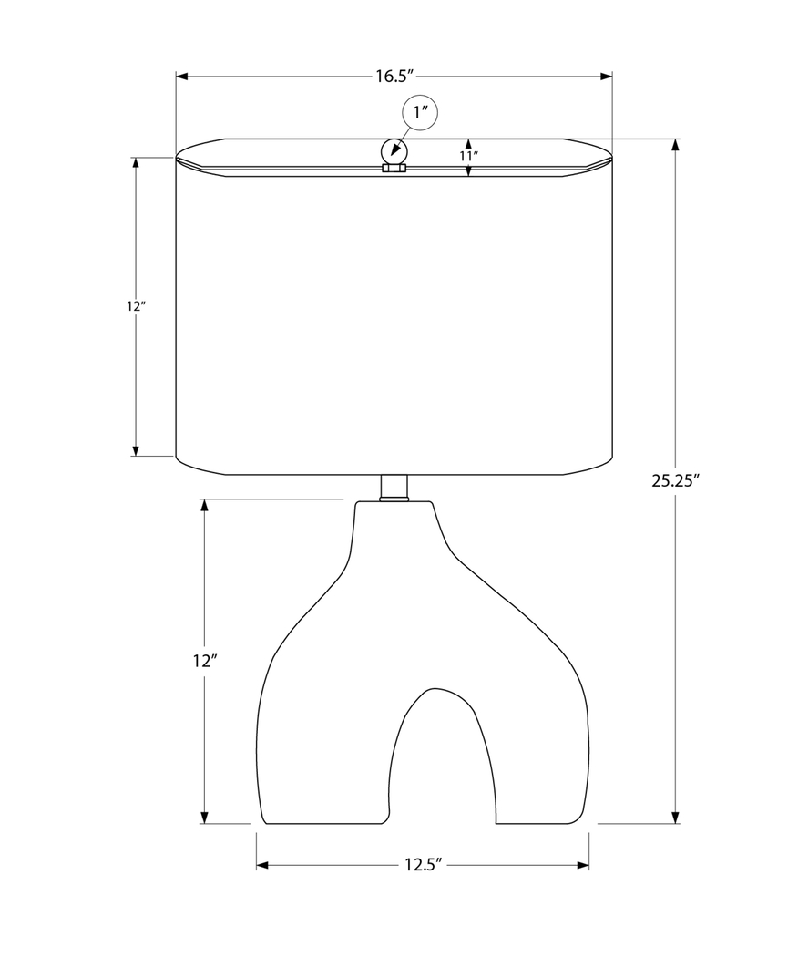 Madola Island White Lamp - Thumbnail - Image 4