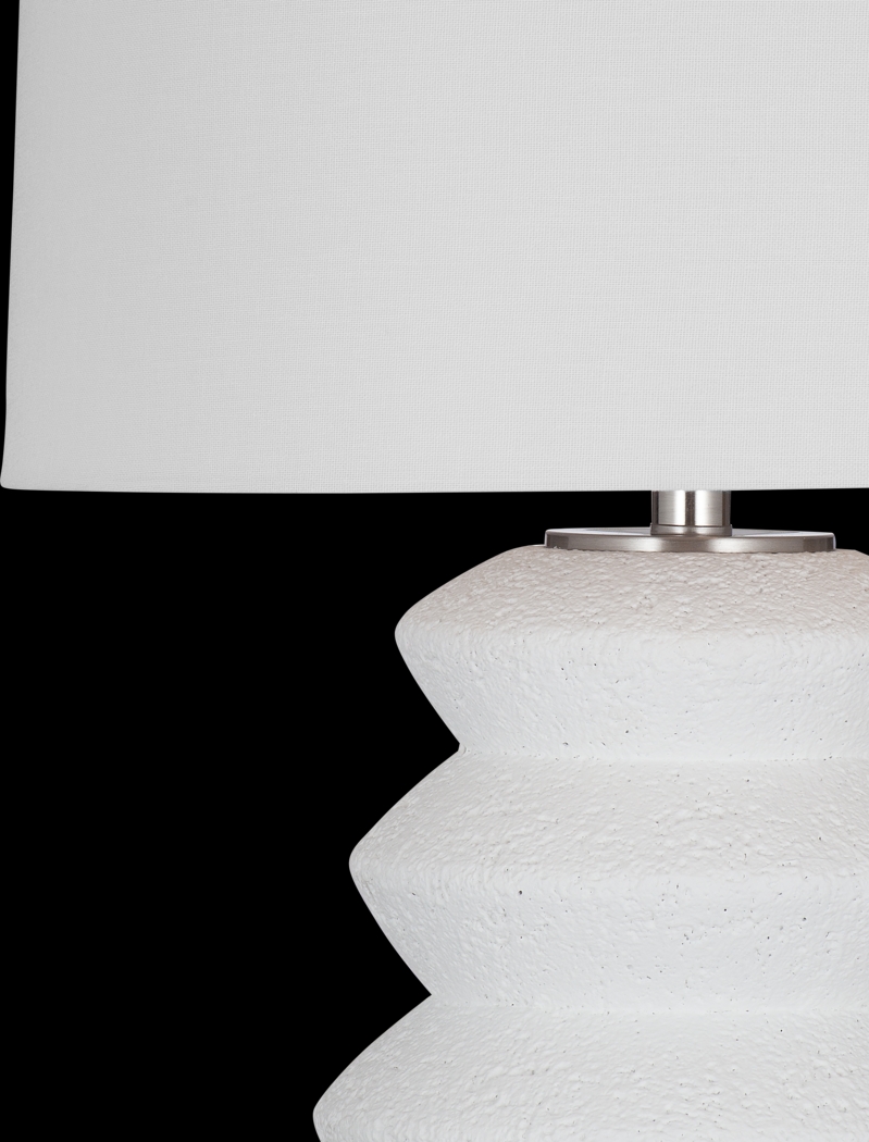 Madria Hills White Lamp - Thumbnail - Image 2
