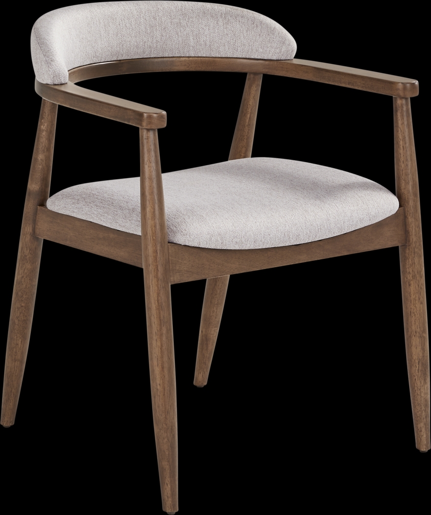 Madrid Walnut Finish Dining Chair - Thumbnail - Image 1