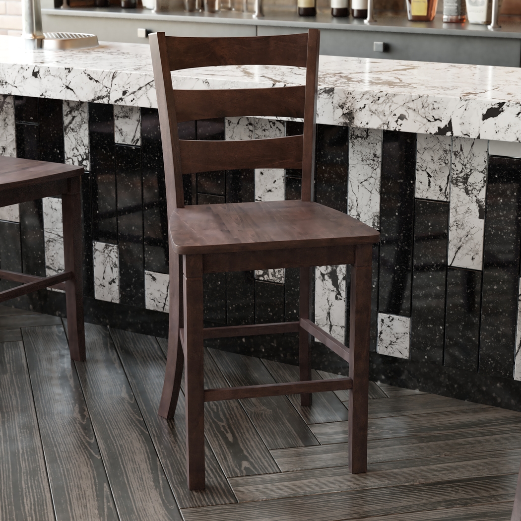 Madrona Gray Counter Height Stool, Set of 2 - Thumbnail - Image 3