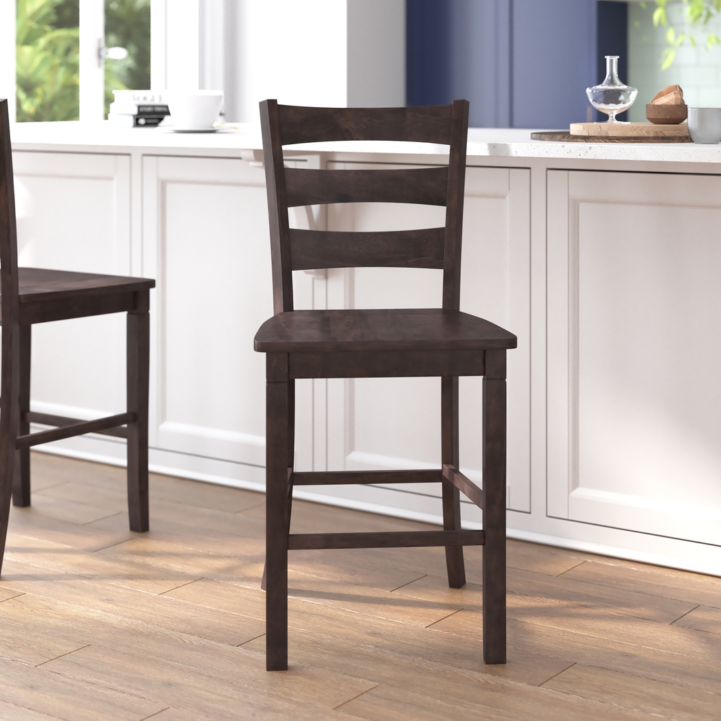 Madrona Gray Counter Height Stool, Set of 2 - Thumbnail - Image 4