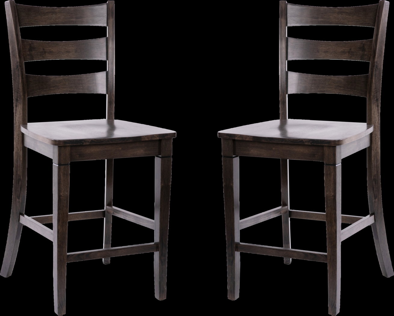 Madrona Gray Counter Height Stool, Set of 2 - Thumbnail - Image 1