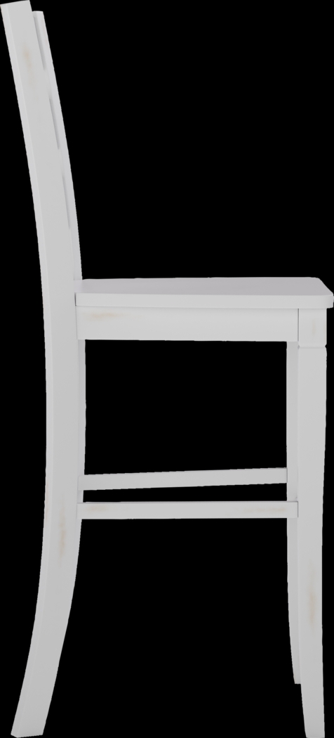 Madrona White Barstool, Set of 2 - Thumbnail - Image 8