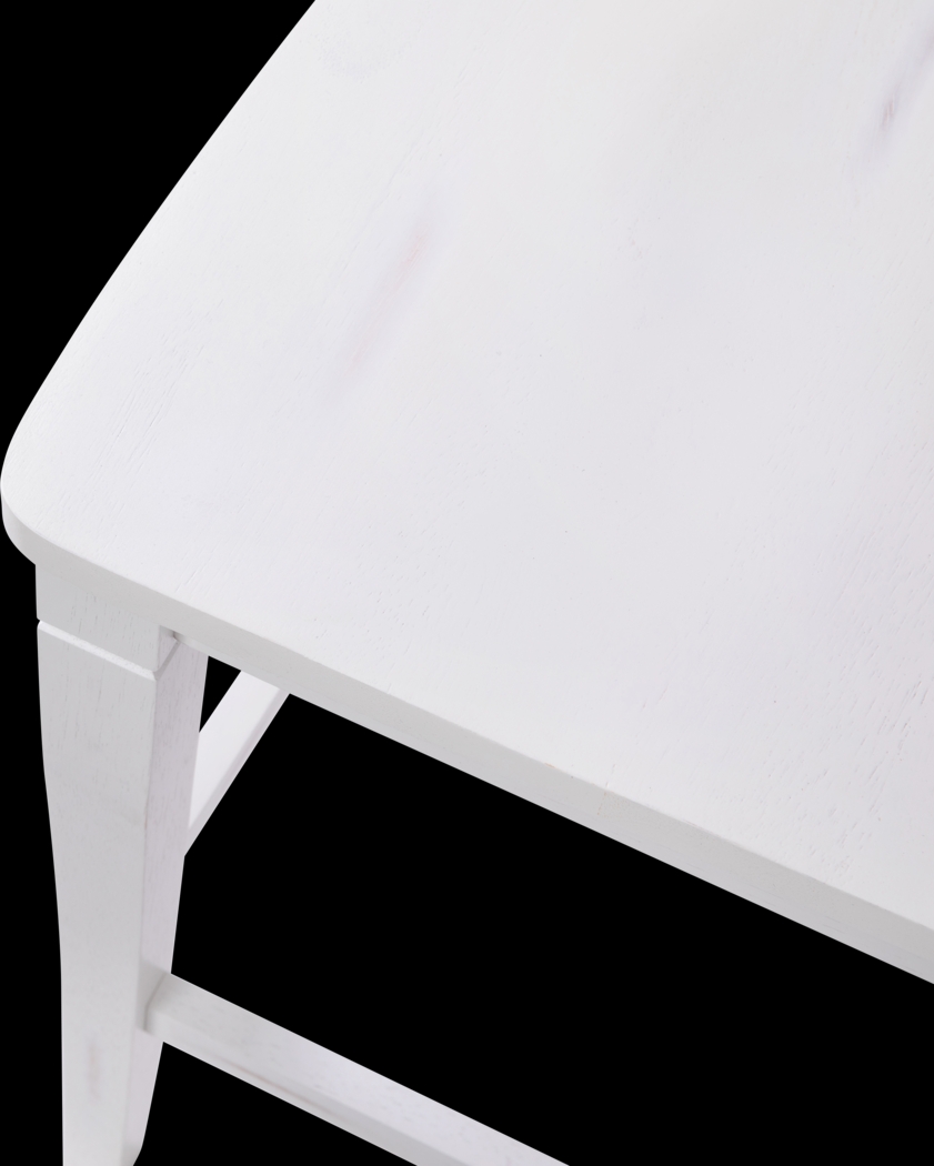 Madrona White Counter Height Stool, Set of 2 - Thumbnail - Image 5