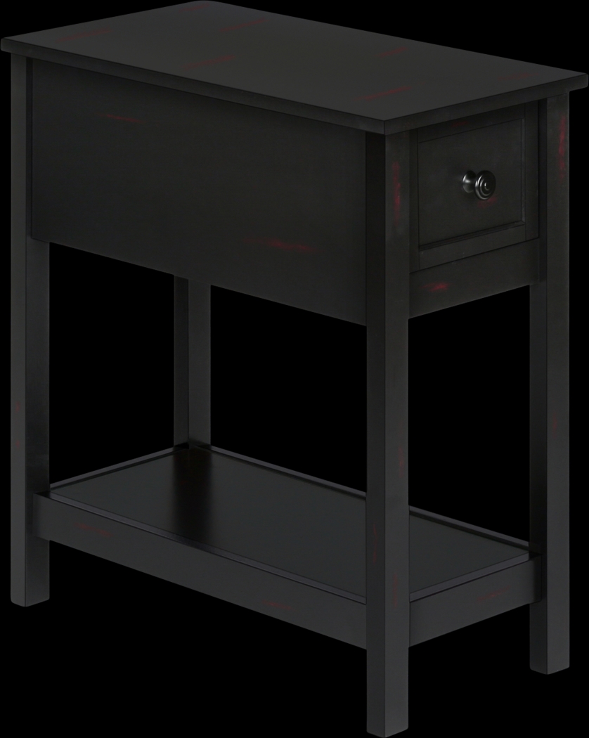 Madu Black End Table - Thumbnail - Image 1