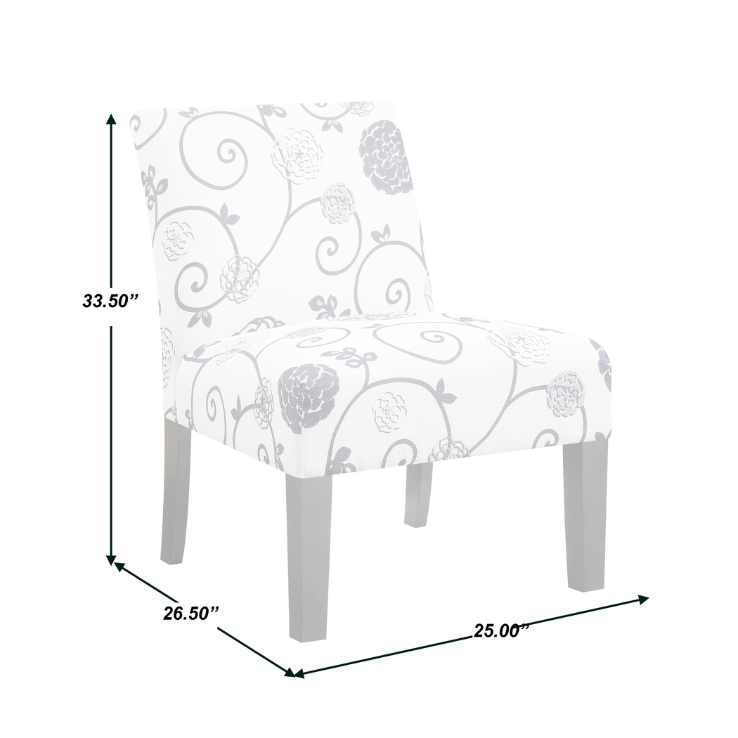 Mae Cream Dining Chair - Thumbnail - Image 6