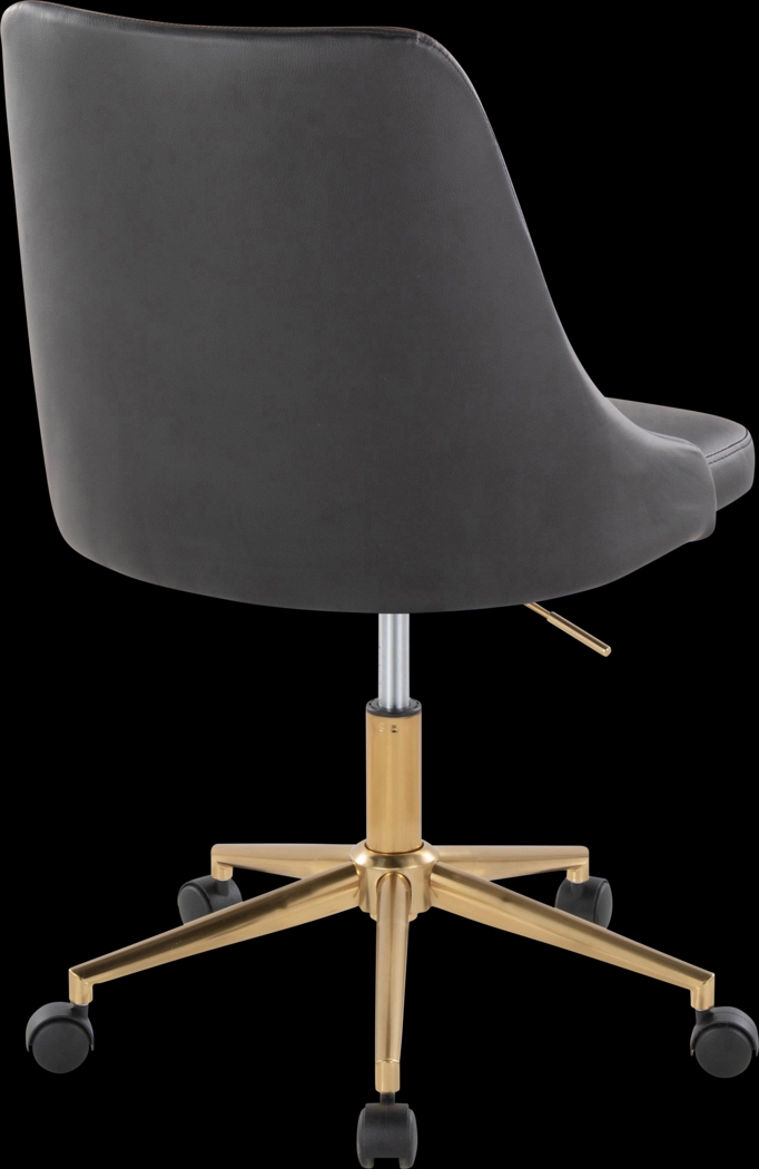 Maebeth I Black Office Chair - Thumbnail - Image 4