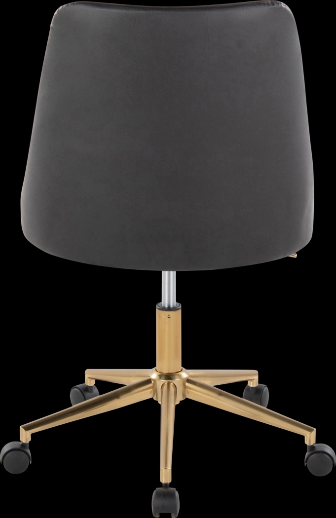 Maebeth I Black Office Chair - Thumbnail - Image 5