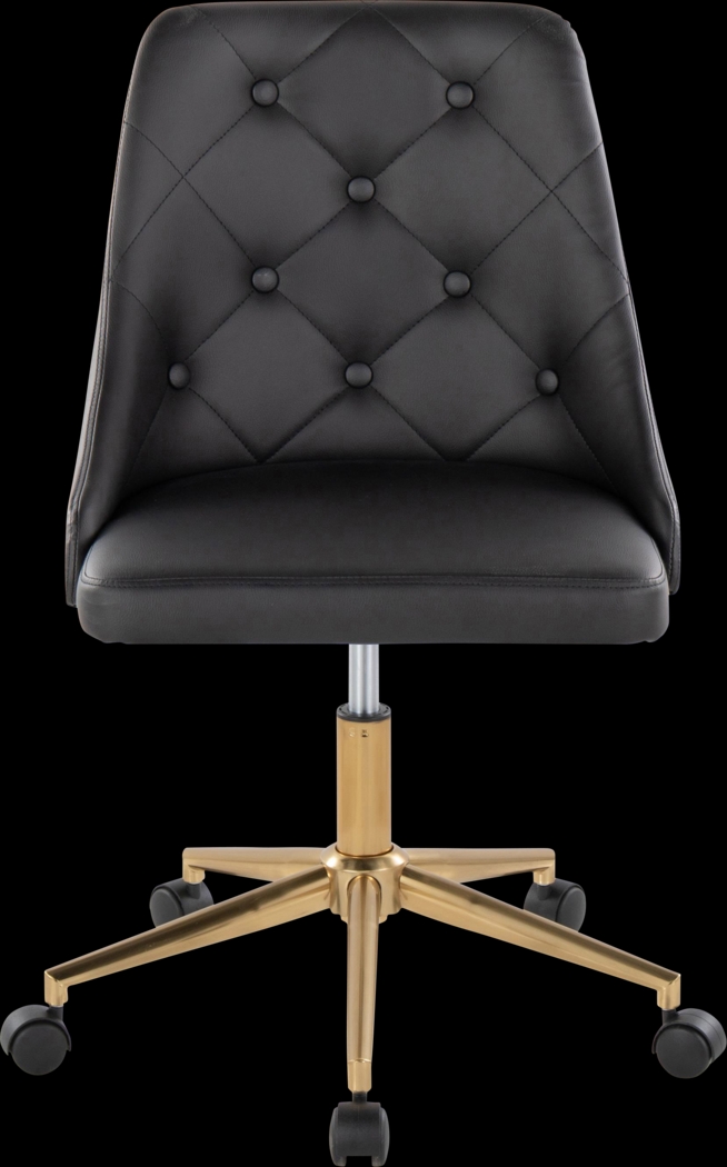 Maebeth I Black Office Chair - Thumbnail - Image 6