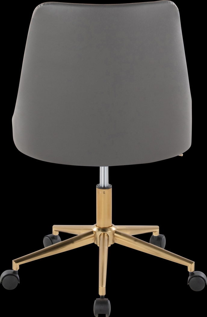 Maebeth I Gray Office Chair - Thumbnail - Image 5