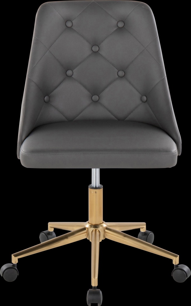 Maebeth I Gray Office Chair - Thumbnail - Image 6