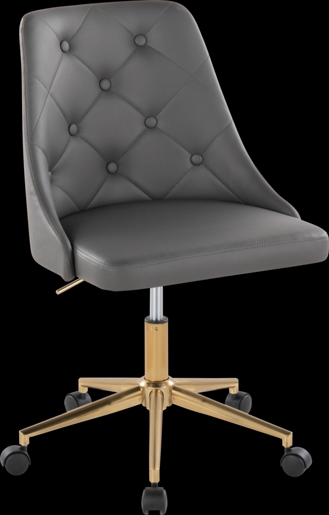 Maebeth I Gray Office Chair - Thumbnail - Image 1
