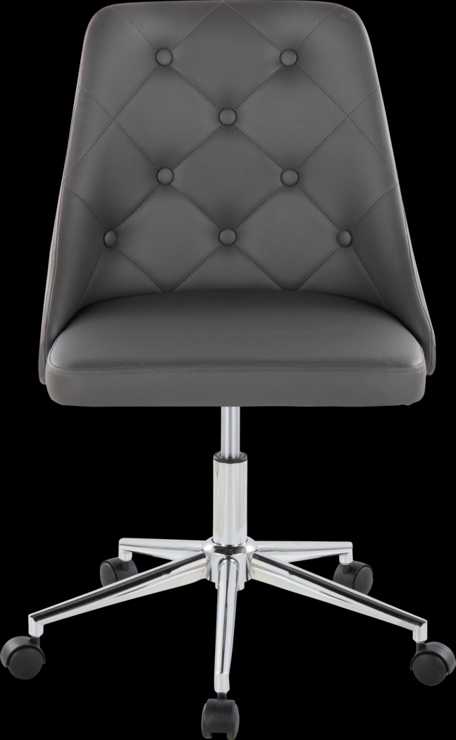 Maebeth II Gray Office Chair - Thumbnail - Image 6