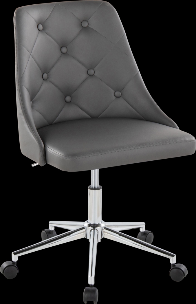 Maebeth II Gray Office Chair - Thumbnail - Image 1