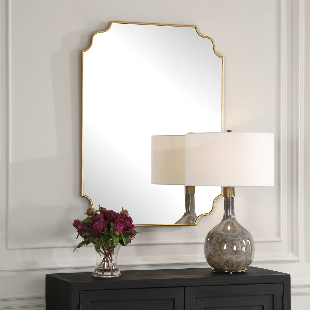 Maeks Gold Wall Mirror - Thumbnail - Image 2